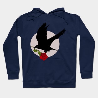 The raven and the rose Hoodie